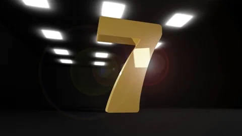 Number Seven Stock Footage