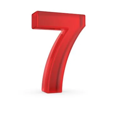 Number seven Stock Illustration