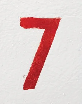 Number seven Stock Photos
