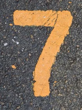 Number seven Stock Photos