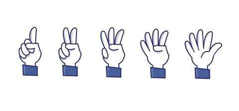 Number signs Stock Illustration