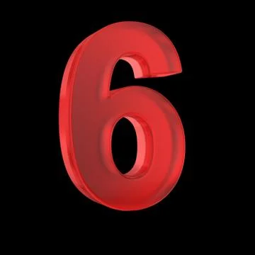 Number six Stock-Illustration