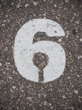 Number six Stock Photos