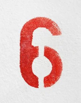 Number six Stock Photos
