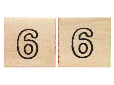Number six Stock Photos