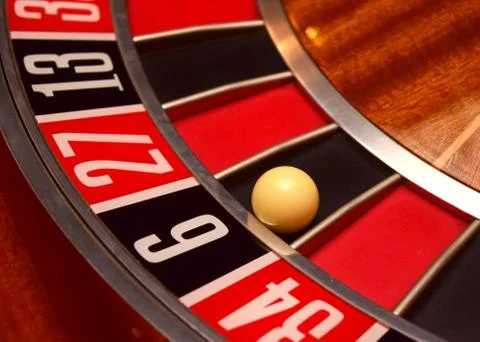 Number six roulette Stock Photos