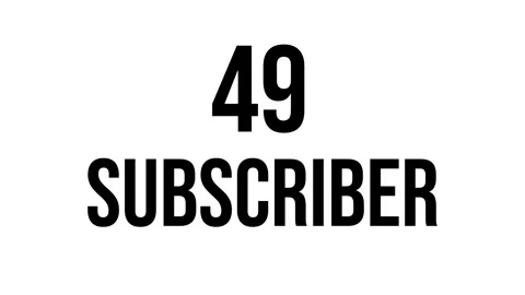 Number Subscriber 1 Stock Footage 342285376