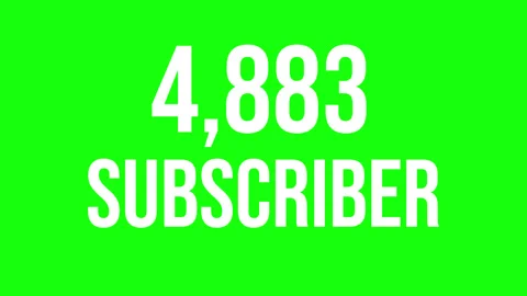 Number Subscriber 11 Stock Footage 342671406