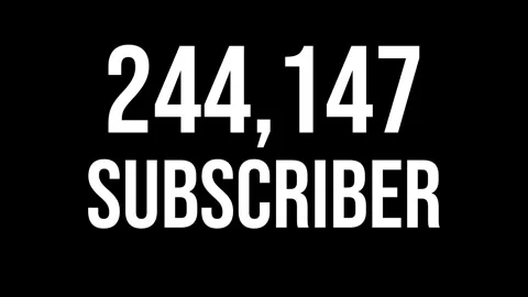 Number Subscriber 14 Stock Footage 342283433
