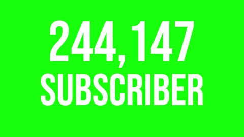 Number Subscriber 14 Stock Footage 342671490