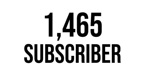 Number Subscriber 4 Stock Footage 342285358