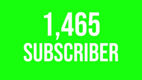 Number Subscriber 4 Stock Footage 342669246