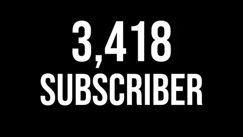 Number Subscriber 8 Stock Footage 342283304