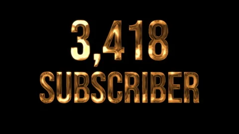 Number Subscriber 8 Stock Footage 342284872