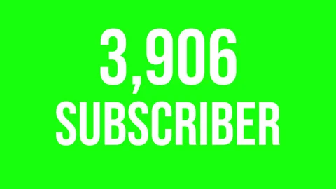 Number Subscriber 9 Stock Footage 342669934