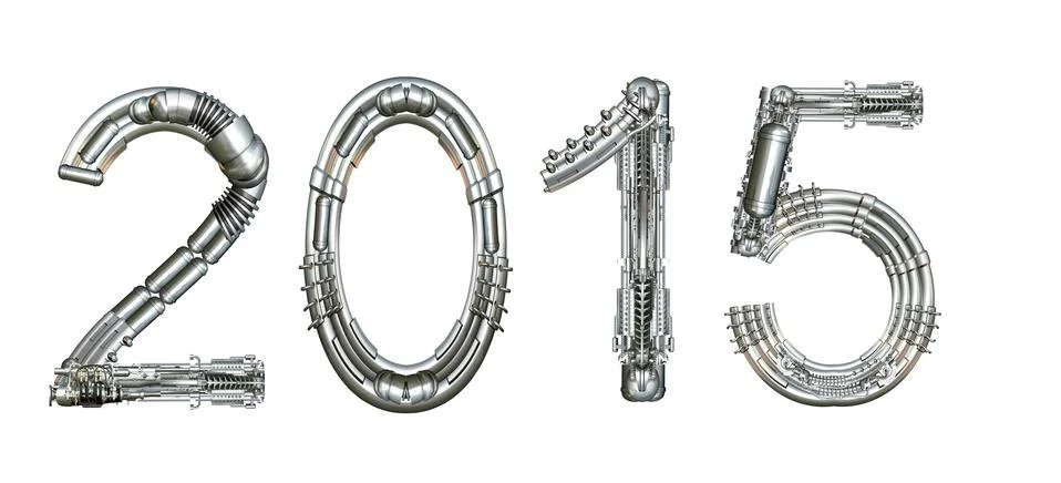 Number technically, 2015 Stock Illustration