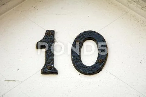 Number ten Stock Photos