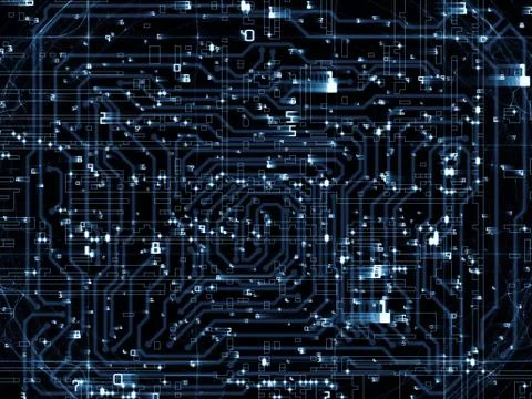 Number Texture Ilustração Stock