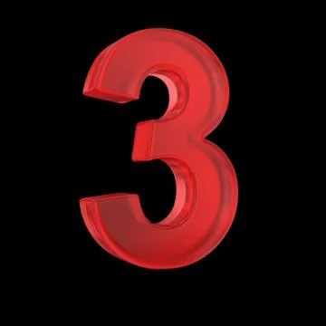 Number three Stock Illustration