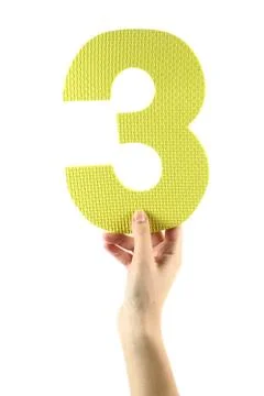 Number three Stock Photos