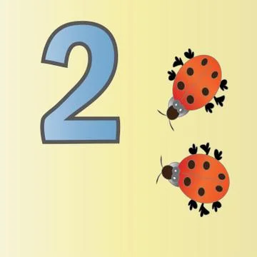 Number two Stock Illustration