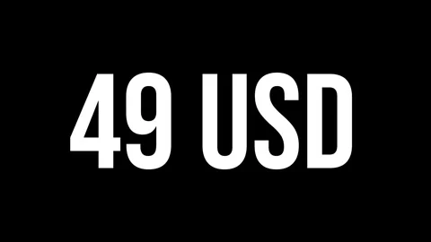 Number USD 1 Stock Footage 338210455