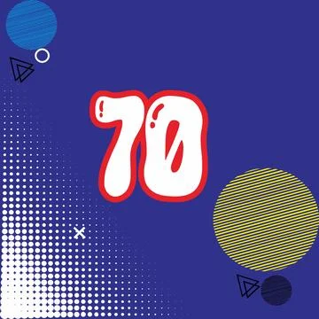 Number vector font design. 스톡 일러스트