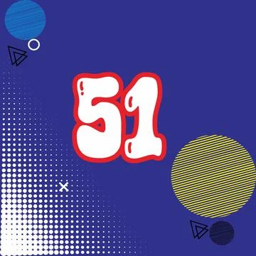 Number vector font design. Stock Illustration