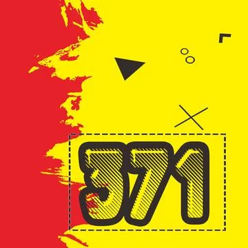 Number vector font design. 스톡 일러스트