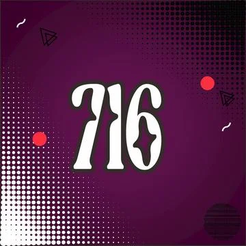 Number vector font design. Stock Illustration