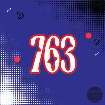 Number vector font design. Stock Illustration