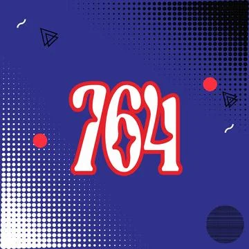 Number vector font design. Stock Illustration