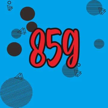 Number vector font design. Stock Illustration