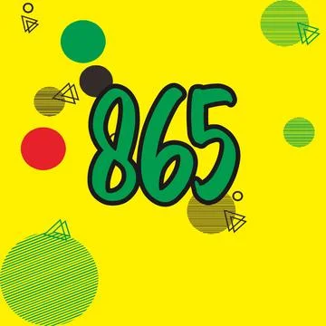Number vector font design. 스톡 일러스트