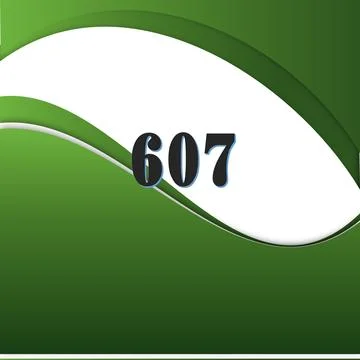 Number vector font design. Stock Illustration