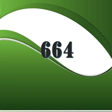 Number vector font design. Illustrazione stock