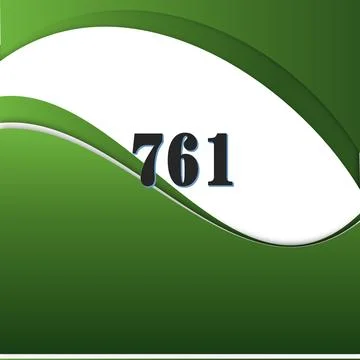 Number vector font design. Stock Illustration