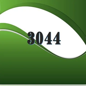 Number vector font design. Stock Illustration