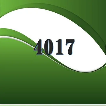 Number vector font design. Illustrazione stock