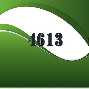Number vector font design. Stock Illustration