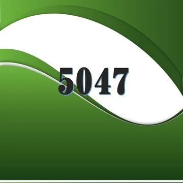 Number vector font design. Stock Illustration