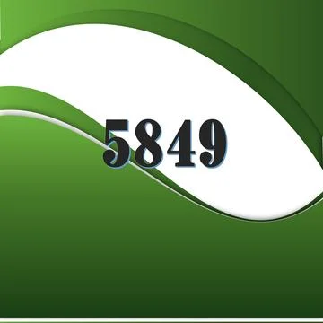 Number vector font design. Illustrazione stock