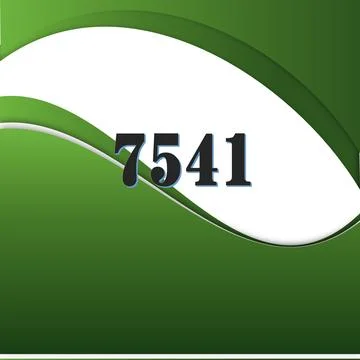 Number vector font design. Stock Illustration