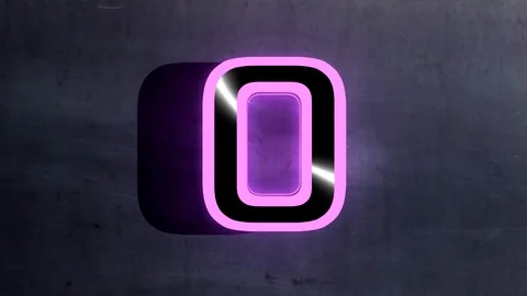 Number Zero - Animation - 3d Rendering 스톡 동영상 92860545