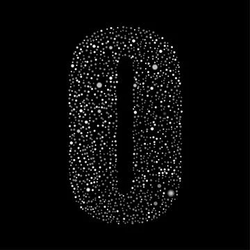 Number zero logotype vector design. Illustration. Stock Illustration