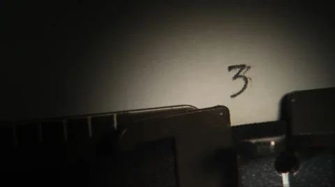 Numbering from 1 to 5. Numeration pages of a book. Stock Footage 10721433