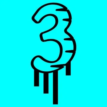 Numbering vector illustration design Stock Illustration