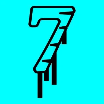 Numbering vector illustration design Stock Illustration