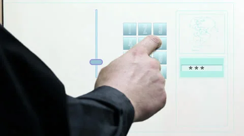 Numberpad Stock Footage 26998652