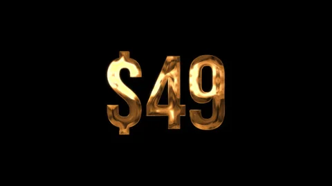 Numbers $ 1 Video stock 336302166